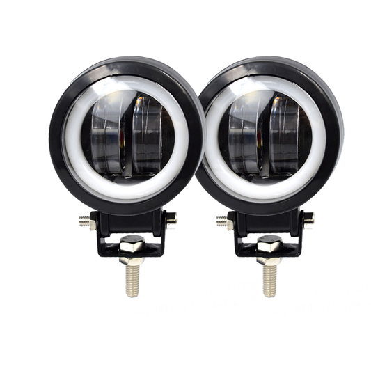 Kit de Faros Auxiliar 2 Lupas Redondo H-Series