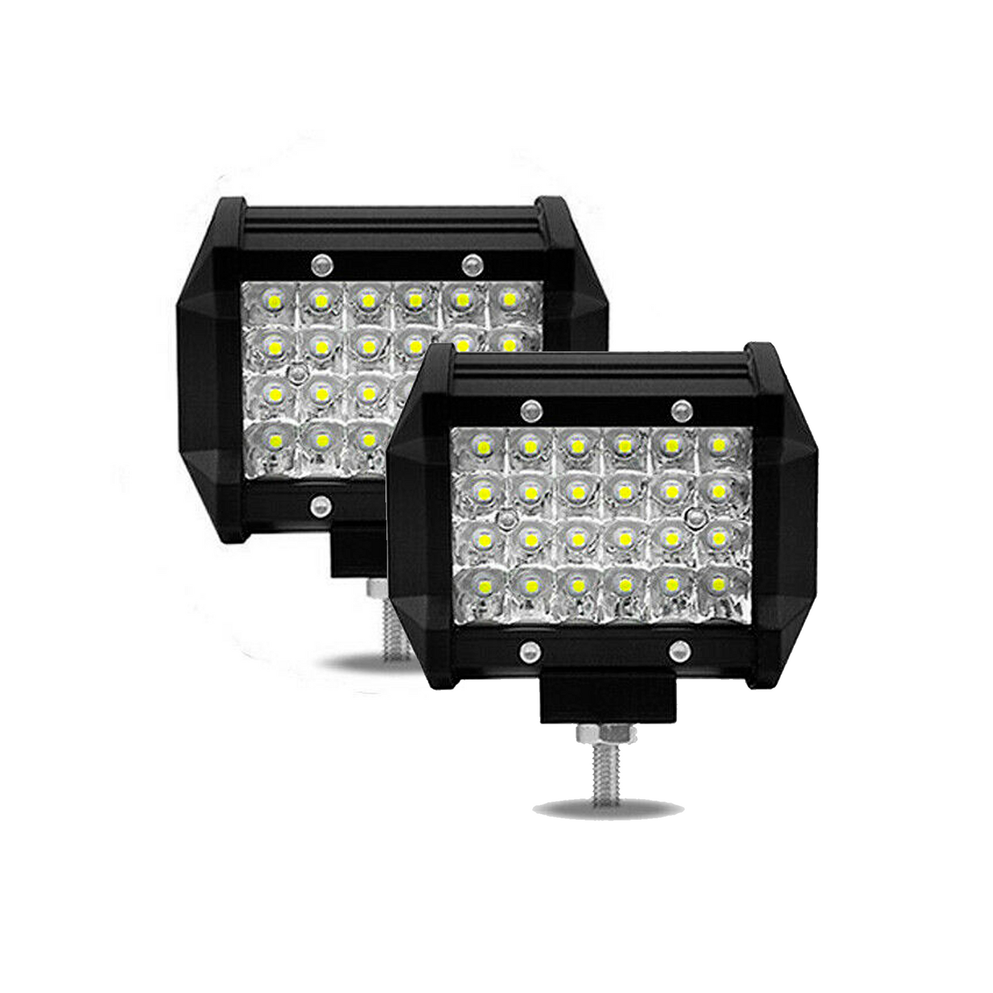 Faro de 24 Leds 72W Tunix Con Estrobo