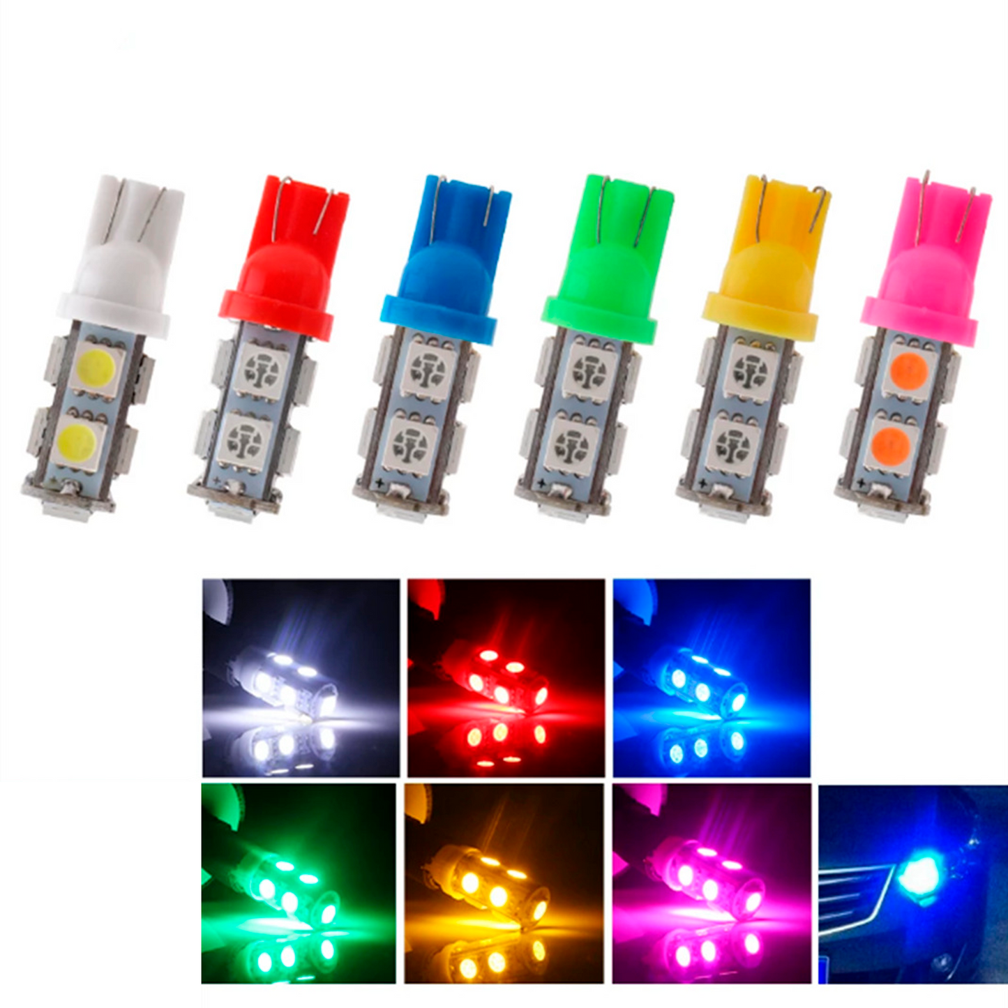 Foco de Pellizco Tunix mazorca 9 Hiperleds